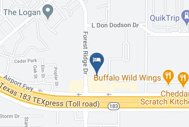 Tarrant - Extended Stay America Dallas Bedford Maps