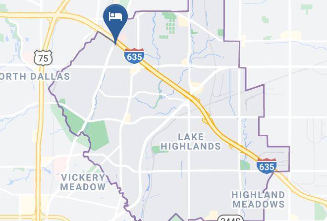 Dallas - Extended Stay America Dallas Greenville Ave Maps