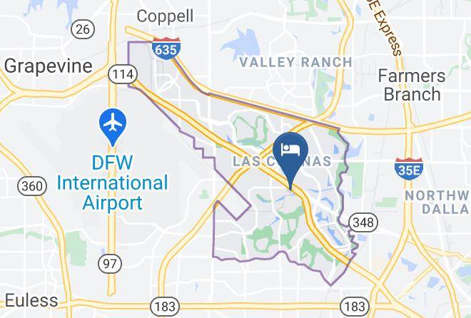 Dallas - Extended Stay America Dallas Las Colinas Meadow Creek Dr Maps