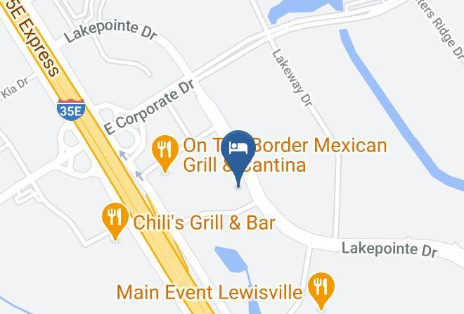 Denton - Extended Stay America Dallas Lewisville Maps