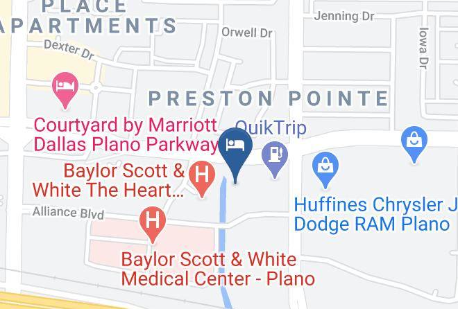 Collin - Extended Stay America Dallas Plano Parkway Medical Center Maps