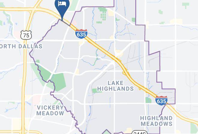 Dallas - Extended Stay America Dallas Vantage Point Dr Maps