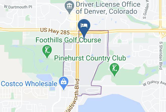 Jefferson - Extended Stay America Denver Lakewood South Maps