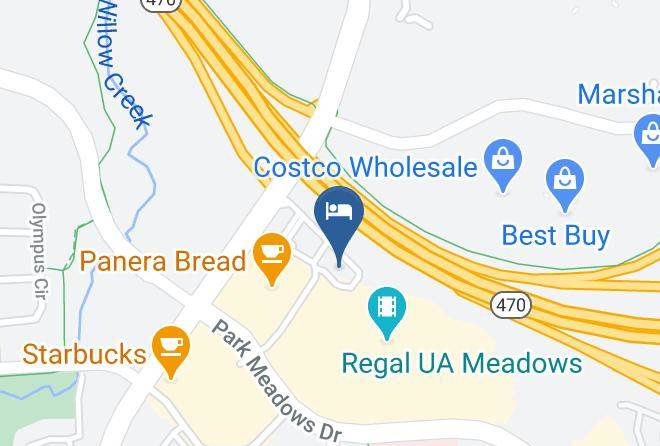 Extended Stay America Denver Park Meadows Map