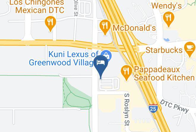 Arapahoe - Extended Stay America Denver Tech Center Central Maps