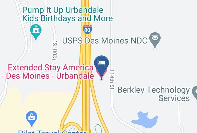 Polk - Extended Stay America Des Moines Urbandale Maps