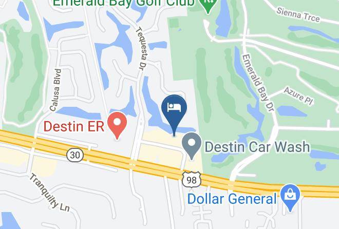 Extended Stay America Destin Us 98 Emerald Coast Pkwy Map