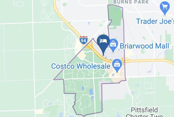 Washtenaw County Bryant Pattengill West - Extended Stay America Detroit Ann Arbor Briarwood Mall Maps