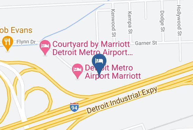 Wayne County - Extended Stay America Detroit Metropolitan Airport Maps