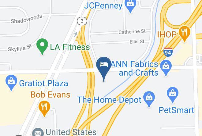 Macomb County - Extended Stay America Detroit Roseville Maps