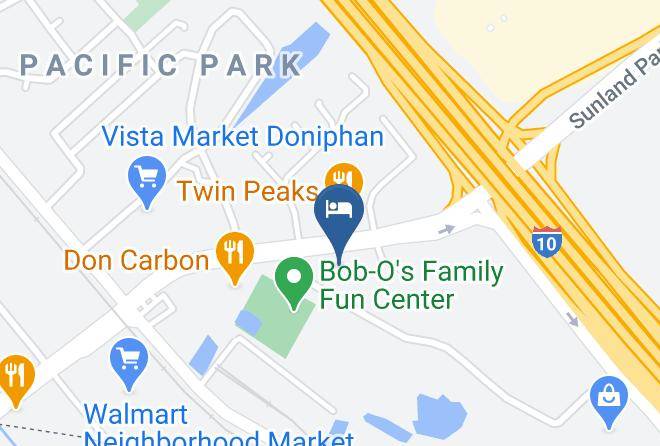 El Paso - Extended Stay America El Paso West Maps