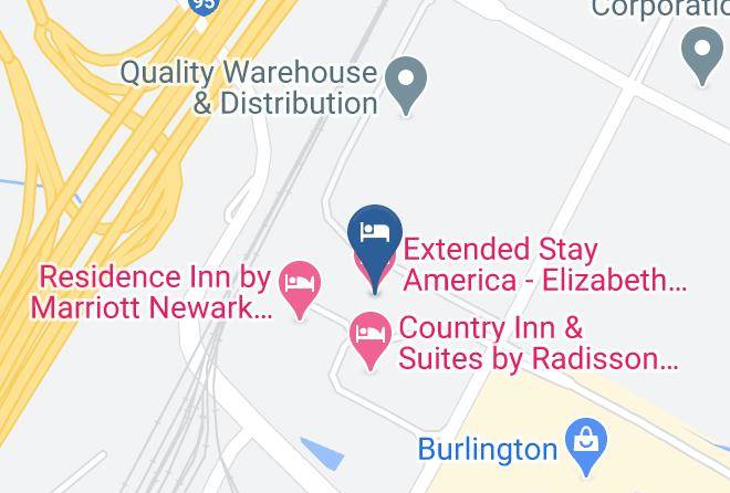Union - Extended Stay America Elizabeth Newark Airport Maps
