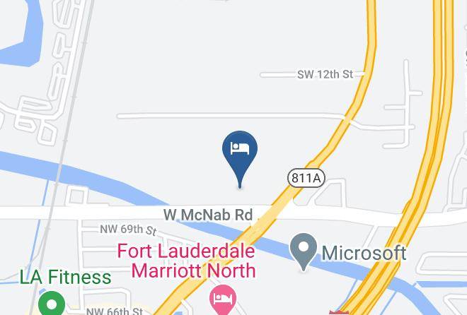 Extended Stay America Fort Lauderdale Cypress Creek Park North Map