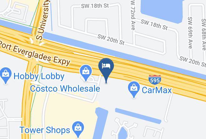 Broward - Extended Stay America Fort Lauderdale Davie Maps