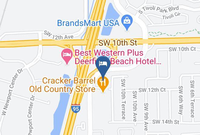 Broward - Extended Stay America Fort Lauderdale Deerfield Beach Maps