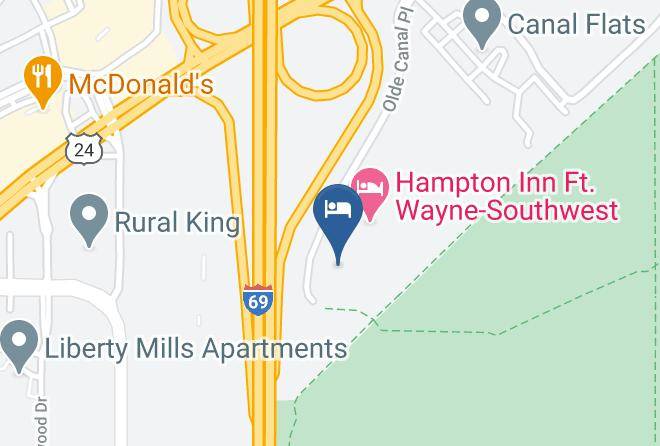 Allen - Extended Stay America Fort Wayne South Maps