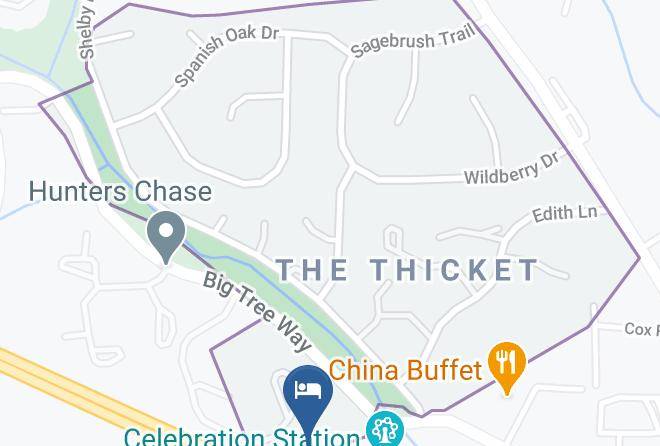 Guilford - Extended Stay America Greensboro Wendover Ave Big Tree Way Maps