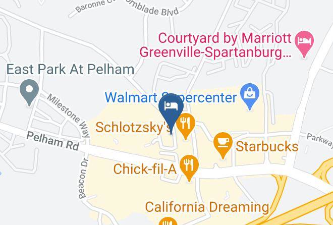 Greenville - Extended Stay America Greenville Airport Maps