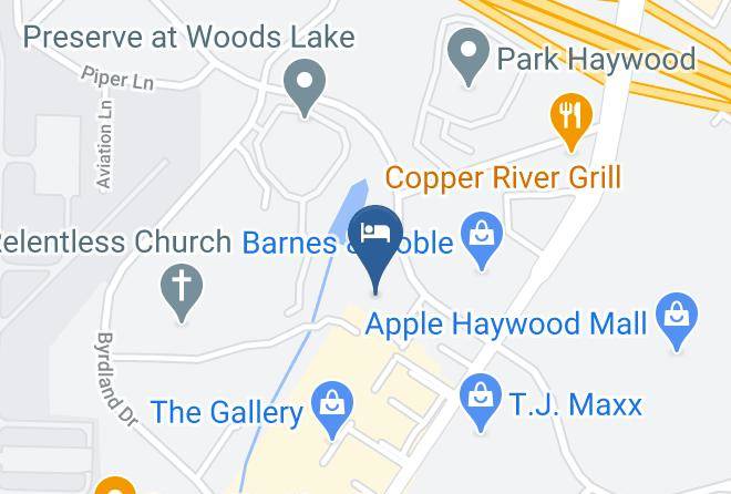 Extended Stay America Greenville Haywood Mall Map