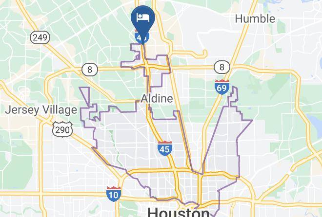 Harris - Extended Stay America Houston I 45 North Maps