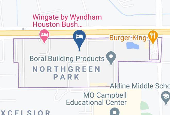 Harris - Extended Stay America Houston Iah Airport Maps