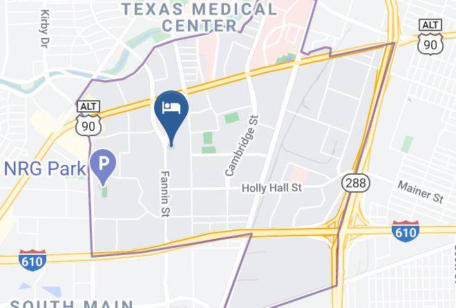Harris - Extended Stay America Houston Med Ctr Reliant Pk Fannin St Maps