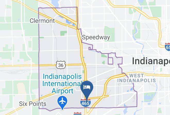 Marion - Extended Stay America Indianapolis Airport Maps