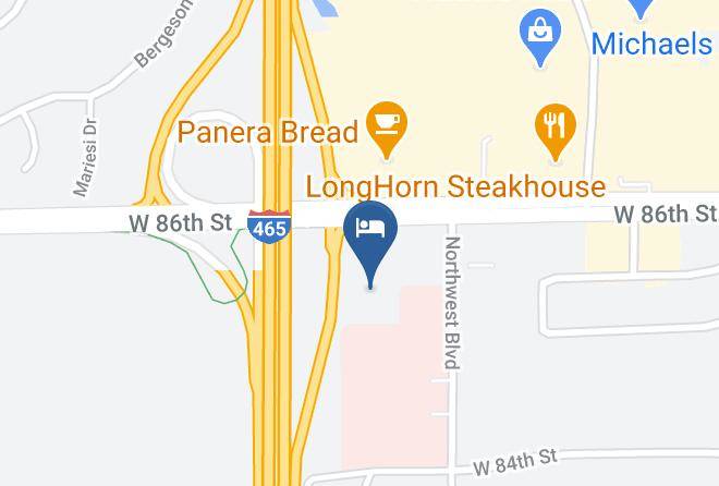 Marion - Extended Stay America Indianapolis West 86th St Maps