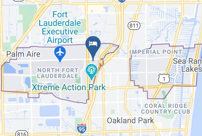 Broward - Extended Stay America Lauderdale Cypress Creek Nw 6th Way Maps