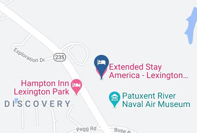 Extended Stay America Lexington Park Pax River Map