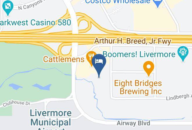 Alameda - Extended Stay America Livermore Airway Blvd Maps