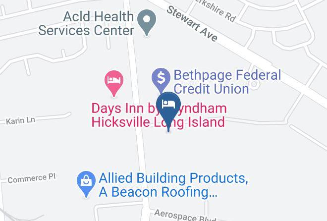 Nassau - Extended Stay America Long Island Bethpage Maps