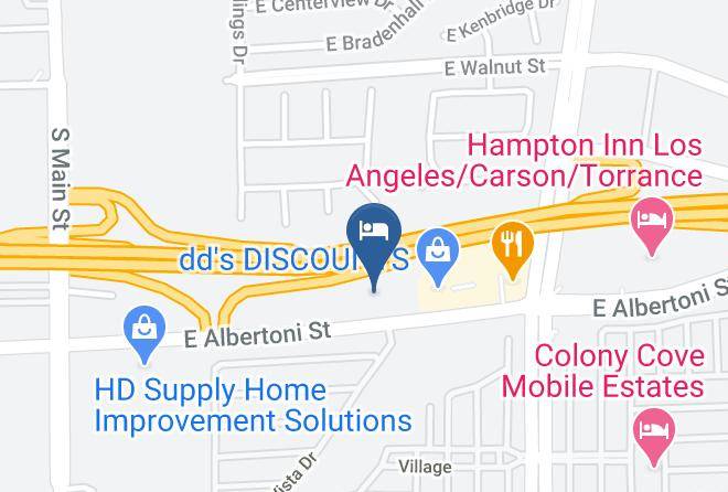 Los Angeles - Extended Stay America Los Angeles Carson Maps
