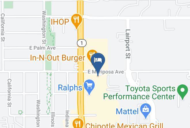 Los Angeles - Extended Stay America Los Angeles Lax Airport El Segundo Maps