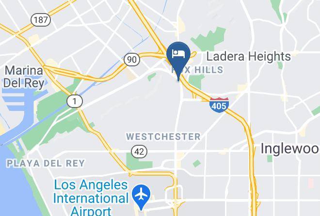 Los Angeles - Extended Stay America Los Angeles Lax Airport Maps