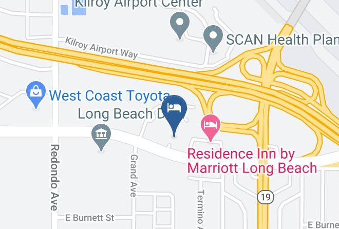Los Angeles - Extended Stay America Los Angeles Long Beach Airport Maps