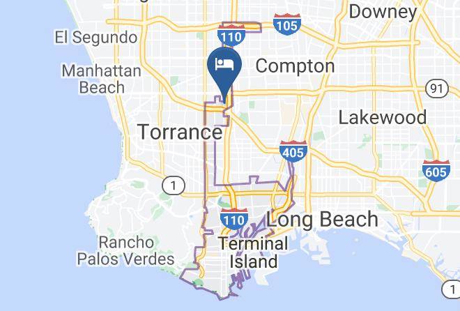 Los Angeles - Extended Stay America Los Angeles South Maps