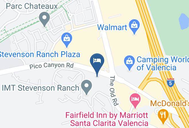 Los Angeles - Extended Stay America Los Angeles Valencia Maps