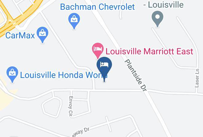 Jefferson - Extended Stay America Louisville Hurstbourne Maps