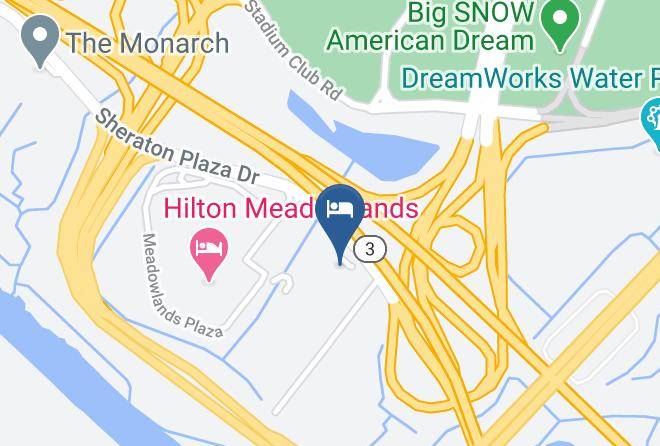 Bergen - Extended Stay America Meadowlands East Rutherford Maps