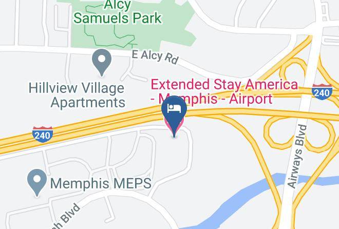 Shelby - Extended Stay America Memphis Airport Maps