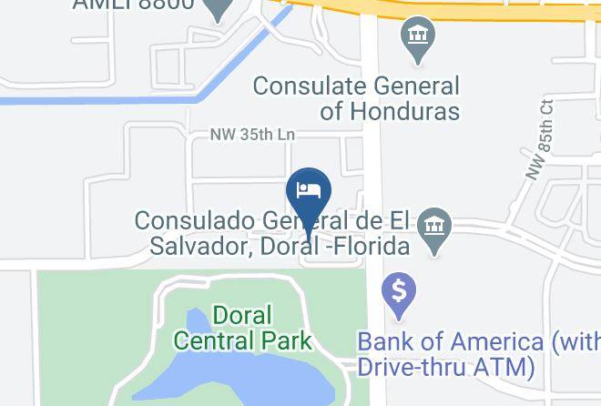 Miami Dade - Extended Stay America Miami Airport Doral Maps
