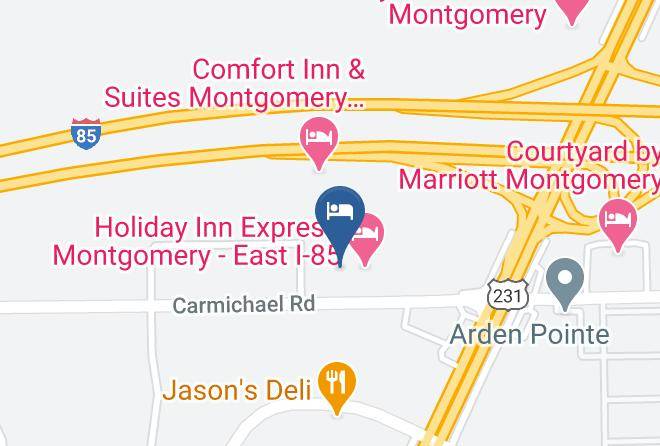 Montgomery - Extended Stay America Montgomery Carmichael Rd Maps