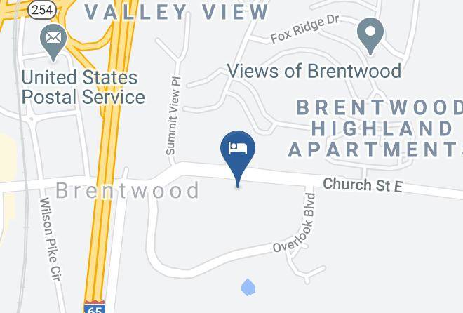 Williamson - Extended Stay America Nashville Brentwood Maps