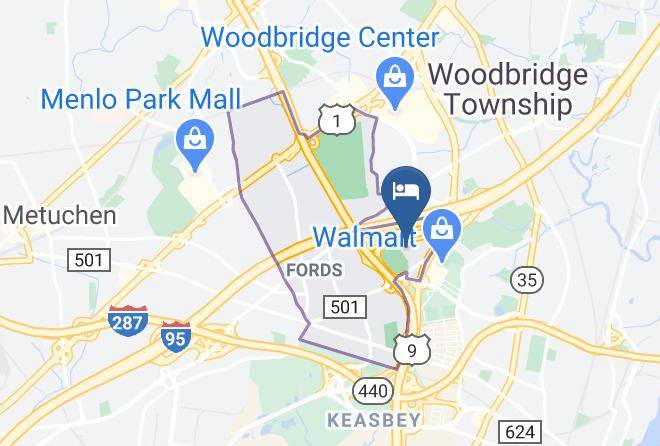 Middlesex - Extended Stay America Newark Woodbridge Maps