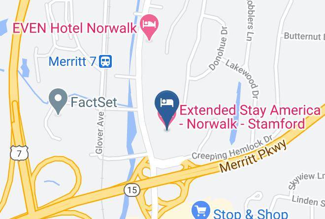 Fairfield - Extended Stay America Norwalk Stamford Maps