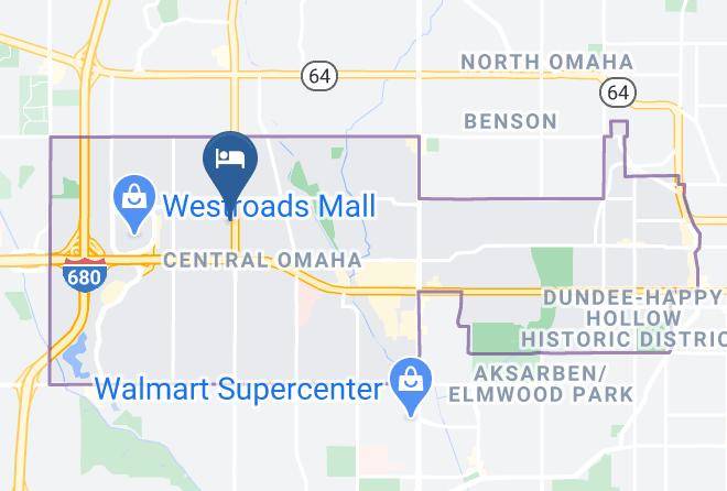 Extended Stay America Omaha West Map