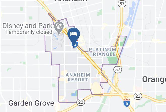 Orange - Extended Stay America Orange County Anaheim Convention Center Maps
