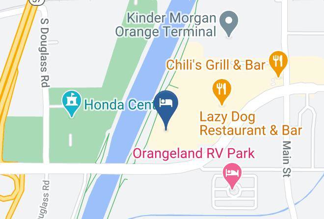 Extended Stay America Orange County Katella Ave Map