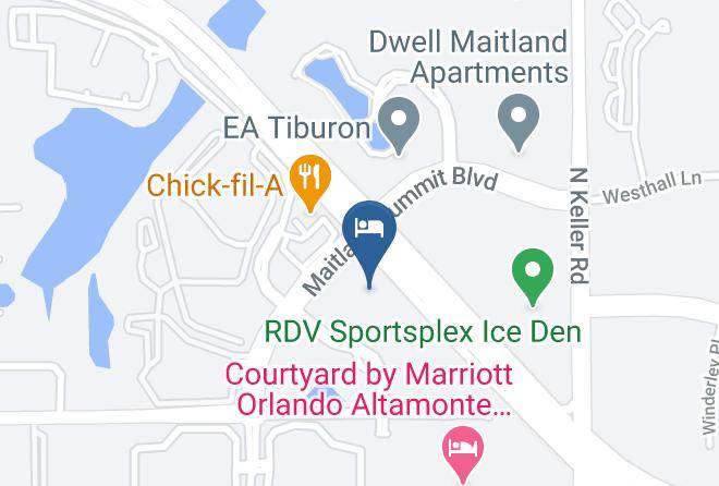 Orange - Extended Stay America Orlando Maitland Summit Tower Blvd Maps